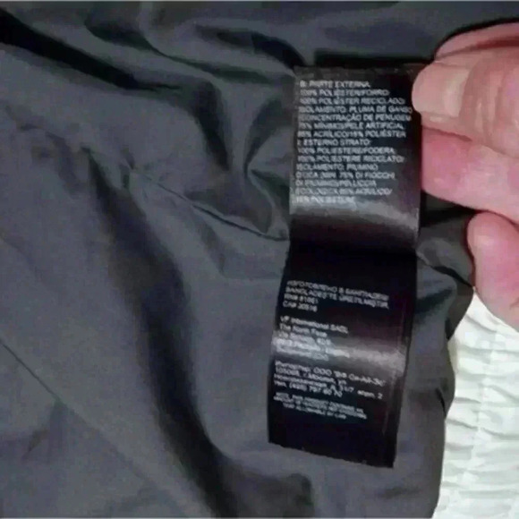 𝅺The North  Face Furallure Vest 600 Down Fill Faux Fur Removable Hood White XS - Picture 14 of 14